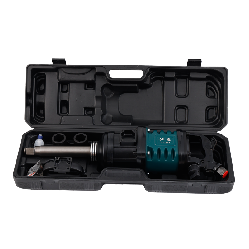 ZD100K 1' EXTENDED ANVIL ZUODAO IMPACT WRENCH KIT POWERFUL REVERSE TORQUE OUTPUT360 DEGREE HANDLE