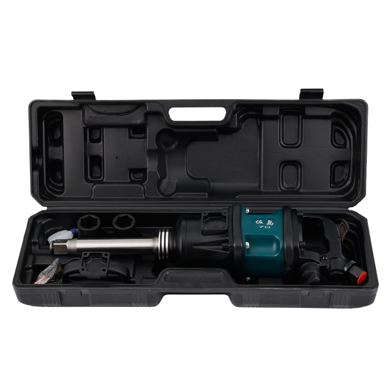 ZD70K 1 INCH HEAVY DUTY ZUODAO PNEUMATIC IMPACT WRENCH KIT 3800 NM AIR TOOL WITH 8INCH EXTENDED ANVIL