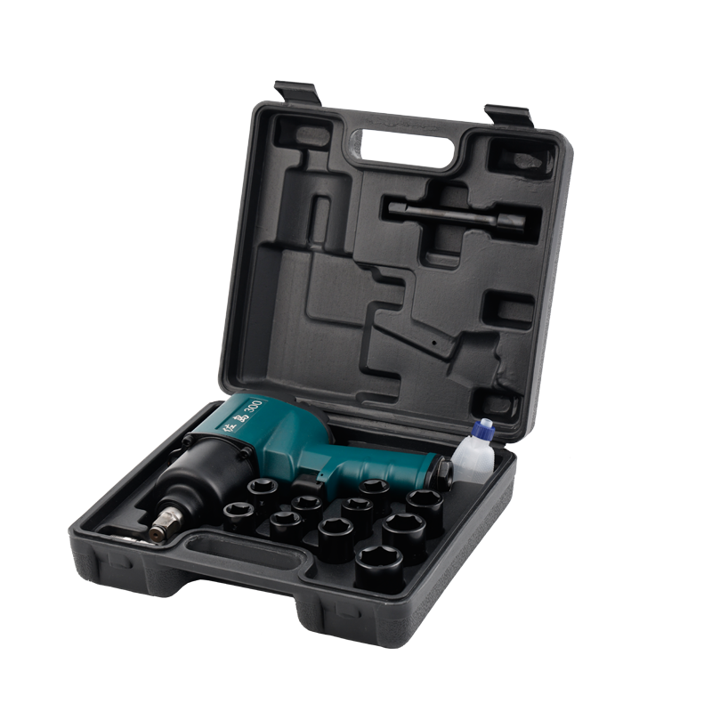ZD300K 1/2-INCH DRIVE ZUODAO IMPACT WRENCH  PNEUMATIC PLASTIC BOX PACKED TOOL SET